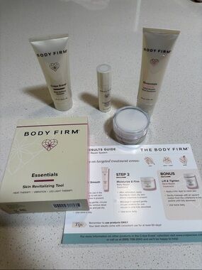 Body Firm Essentials Skin Revitalizing Tool & Creams - NEW!